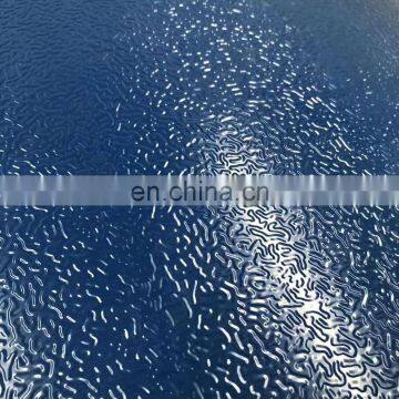 Suppliers of Hot Sale Ral 5030 Color Coated gi Diamond Pattern Embossed Steel Sheet With High Quality photo-5