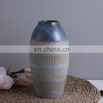 Modern Creative Flower Vase Cheap Wholesale Fancy Small Ceramic Vase for Hotel Table photo-2