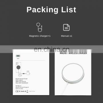 Creative портативный универсальный беспроводной зарядное устройство 5в 9в qi 15вт с быстрой зарядкой для телефона photo-7