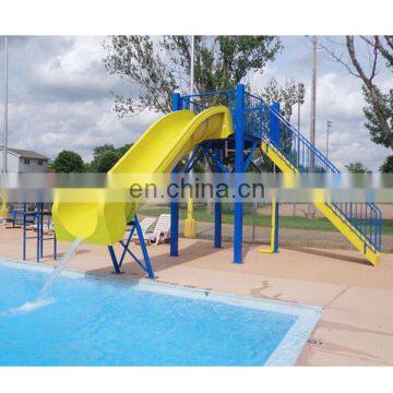 mutong used Direct factory price commercial fiberglass large water slides