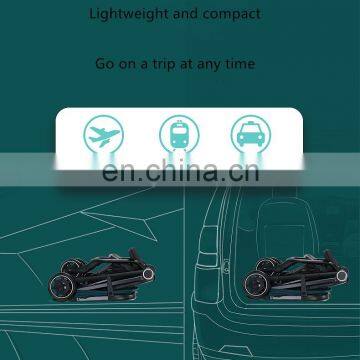 Chinese Style Embroidery Baby Infant Stroller Foldable Toddler Pram Pushchair photo-6