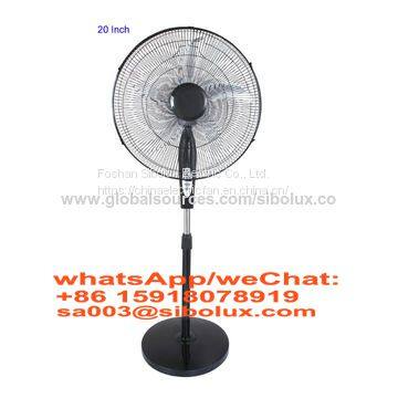 20 inch plastic stand fan with timer standing fan for office and home appliances