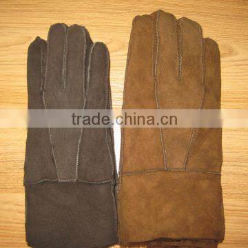 colorful soft and comfortable latest high quality sheepskin gloves