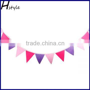 Fabric Bunting Pennant Flags Banner Party Wedding Christmas Decoration PLC009 photo-2