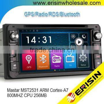 Erisin ES6903K 7" Car Audio Entertainment Car Stereo System Radio GPS Navigation for Toyota Corolla