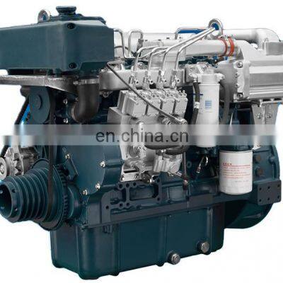 Genuine water cooled 58kw 2400rpm 4.214L Yuchai 4 cylinders diesel engine YC4D80-C20