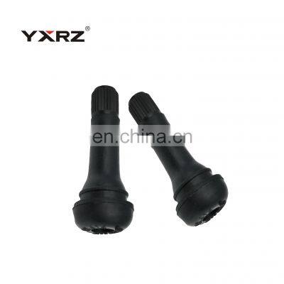 Wholesale Black Rubber Aluminium Alloy Brass Core Snap in Stem Schrader Tr414 Tubeless Tyre Valve photo-3