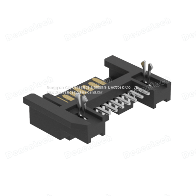 Denentech SATA 7P Male SMT with Peg