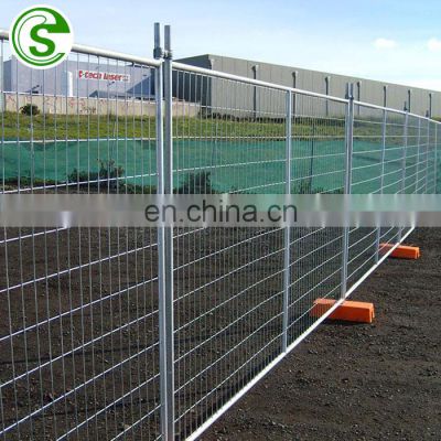 Heavy duty outdoor construction site hoarding fence, temporary construction fence