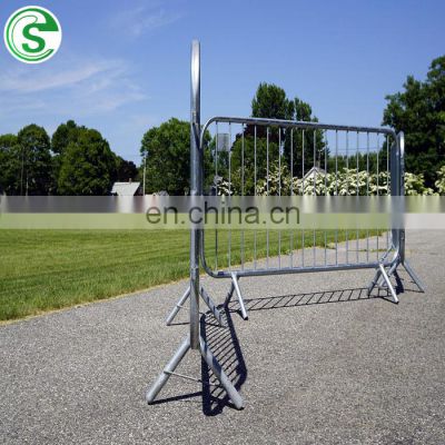 5*8 FT Hot Sale Portable Barricades Metal Crowd Control Barrier Pedestrian Barriers