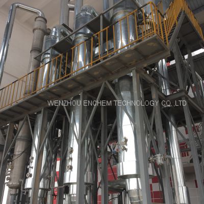 Triple-effect Forced Circulation Evaporator for Sulphate Salts Crystallization