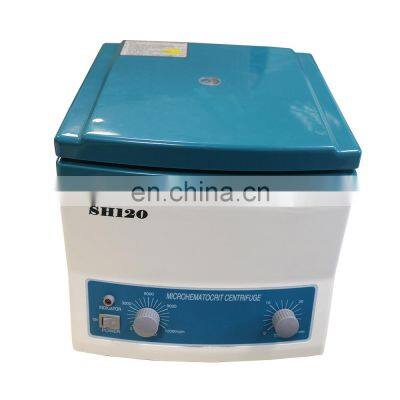 HIgh speed centrifug de hematocrit sh120 laboratory hematocrit centrifuge