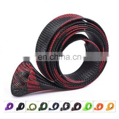 10 Colors 35mm*170cm Casting Fishing Rod Protector Mesh Bag Fishing Net Rod Bags photo-2