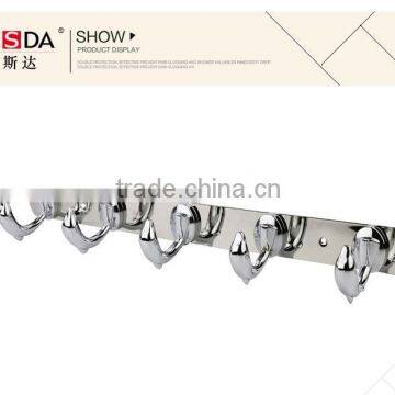 Chaoan WESDA 2015 Wholesale stainless steel zinc alloy clothes hanger for bathroom design D318                        
                                                Quality Choice