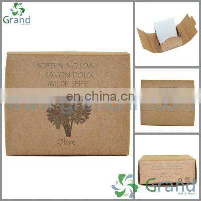 hotel bathroom bath soap 20g in kraft paper box