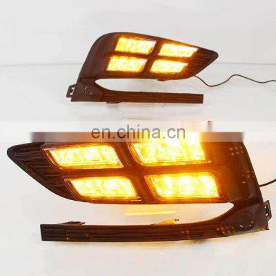 Car Accessories Front Bumper Fog Lights Fog Lamp DRL Led for Chevrolet Cruze 2016 2017 photo-5