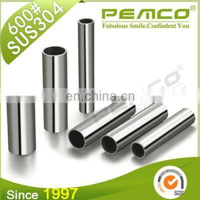 High Level Sanded mirror polish ss304 stainless steel pipe price per kg