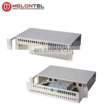 MT-1010 24 PORT Fiber Optic ODF Rack Mount Sliding Type Fiber Optic Patch Panel photo-2