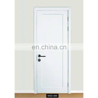 Modular Swing Room Doors Design Solid Wooded Interior Door With Glass For Bedroom