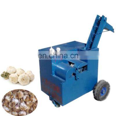 Fresh garlic root cutting machine / garlic root removing machine  / garlic root cutter