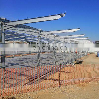 China Industrial prefabricated galvanized Steel Structure Building warehouse storage