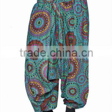 Indian Women Multicolored Printed Harem Pants Trousers Afghani photo-6