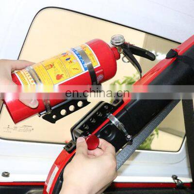 Sanfu J1191 Quick release fire extinguisher bracket aluminum alloy JK and JL for JE EP Wr angler JK 2007-2017 JL2018+