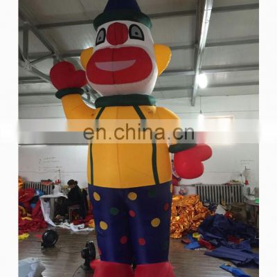 Customized giant inflatable clown cartoon model decoration