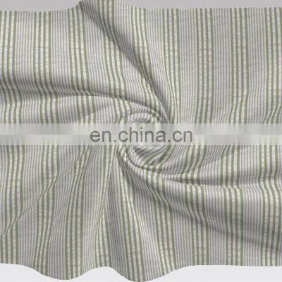 Best Sale BCI Cotton Yarn Dyed Seersucker Design photo-3