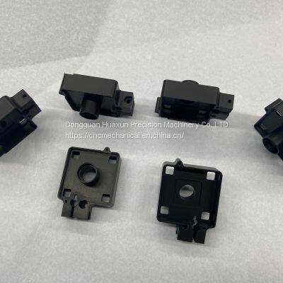Mechanical part with black anodized