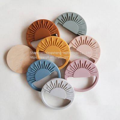 New Sun Silicone Baby Chewing Teether Baby Teether Manufacturer Chewing Toys Christmas Teether photo-5