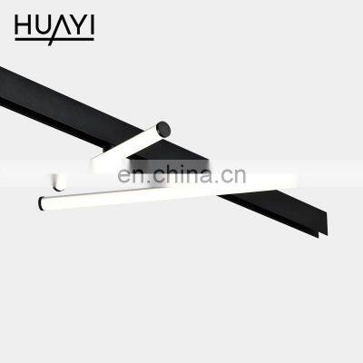 HUAYI Wholesale Price Modern Linear Lamp Living Room 6w 12w LED Magnetic Track Light