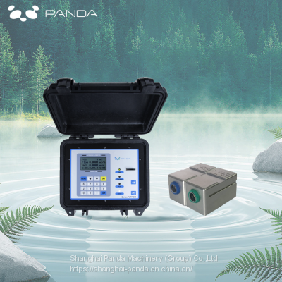 Data Logger Battery Powered Portable Ultrasonic Flow Meter