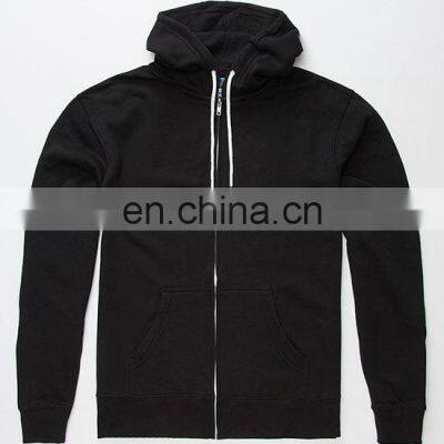 Sialwings custom fleece full zipper up hoodie for men cheap fleece hoodies