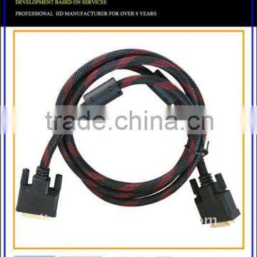 hot sell 2011 Gold plated connector DVI cable