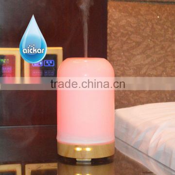 Decorative Glass Aroma Essential Oil Diffuser and Ultrasonic Cool Mist Humidifier AN-0438-1