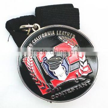 Custom Metal Silver Soft Enamel Medal