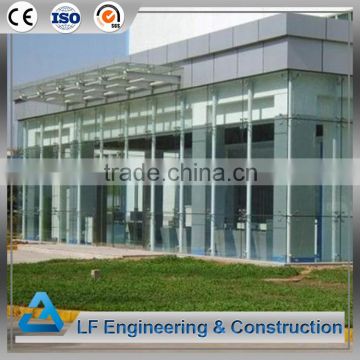 Engineering metal profile glass curtain wall