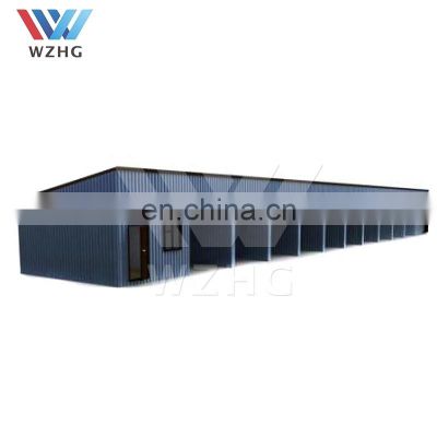 High Efficiency Frame Workshops Manufacturer Workshop Shed Steel Frame Warehouse Made In China