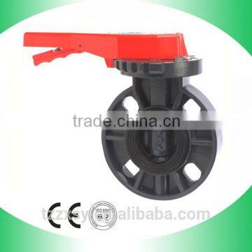 Taizhou SAM UK high quality PVC butterfly valve