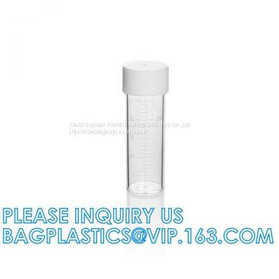 Disposable Plastic Medical Patient Test Sample Cup Sputum Fecal Specimen Collector 30ml 60ml 120ml Stool Urine Container photo-4