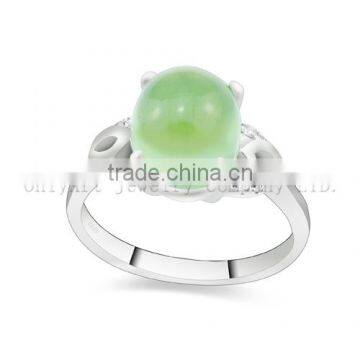 factory price fashion gemstone sterling silver 925 ring