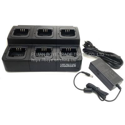 factory price 6 ways charger for Motorola GP3688 EP450 DEP450 XIR P3688 DP1400
