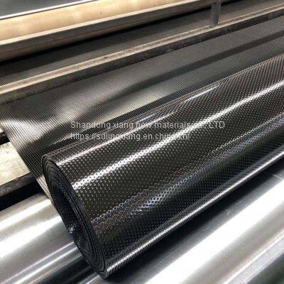 HDPE Geomembrane Liner Pond Liner for Mining Reservoir Dam Fish Pond Shrimp Farm HDPE photo-3