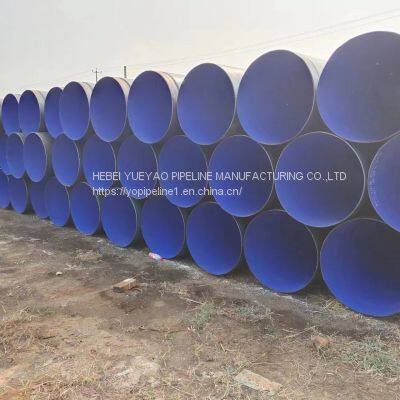 Plastic coated seamless pipe inside and outside plastic coating agent seamless steel pipes