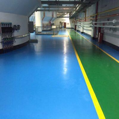 Green Self Leveling Waterborne Epoxy Floor Paint 1-65