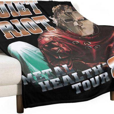 Quiet Riot Throw Blanket for Couch/Bed/Sofa Travel Camping for All Seasons