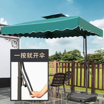 Wrench Umbrella, Wine Red, Dark Green, Outdoor Sunshade Umbrella, Courtyard Umbrella, Square Roman Umbrella, Outdoor Large Umbrella, Garden Pavilion Umbrella photo-3