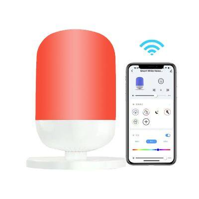 Baby smart night light touch control RGB light white noise audio equipment built-in sleep music white noise sound machine