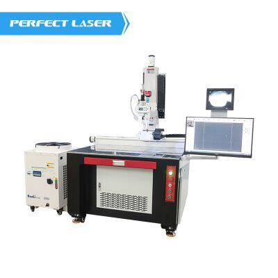 3 Axis Automatic CCD Large Format Fiber Laser Beam Li-battery Soldering Welding Machine